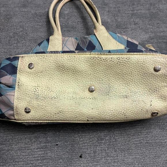 Vintage Vivienne Westwood Blue Argyle Shoulder Bag - Picture 2 of 4